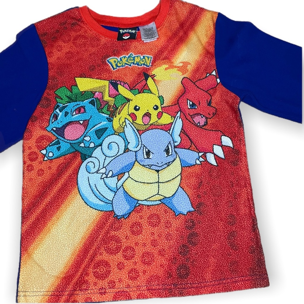 Pokémon kids boy pajama top